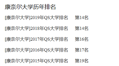 康奈爾大學世界排名第幾?在國內認可度如何?申請條件有哪些?